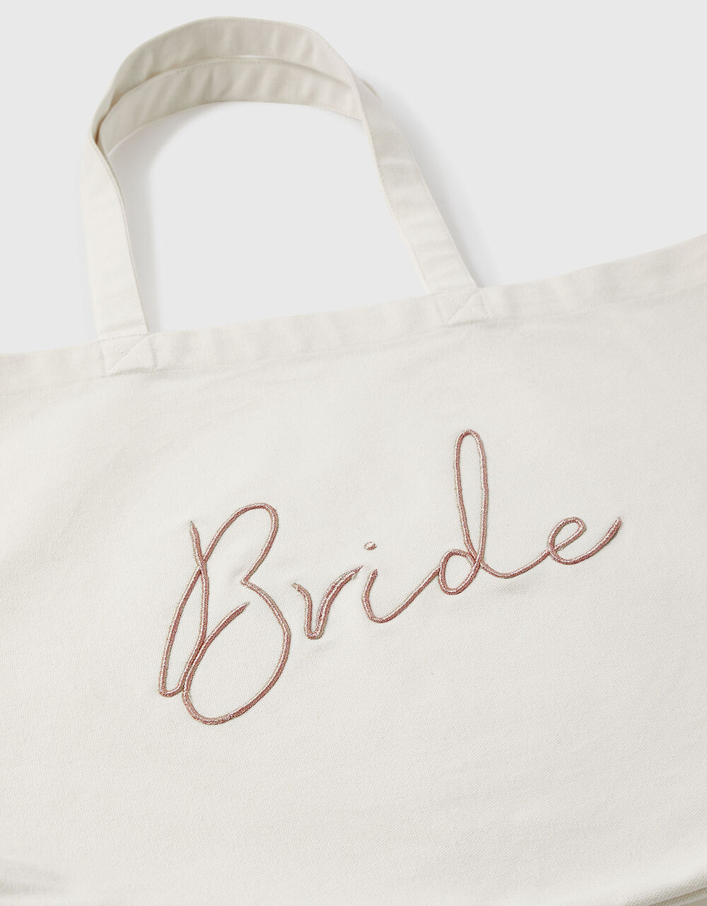 Bride embroidered shopper bag - Image 3