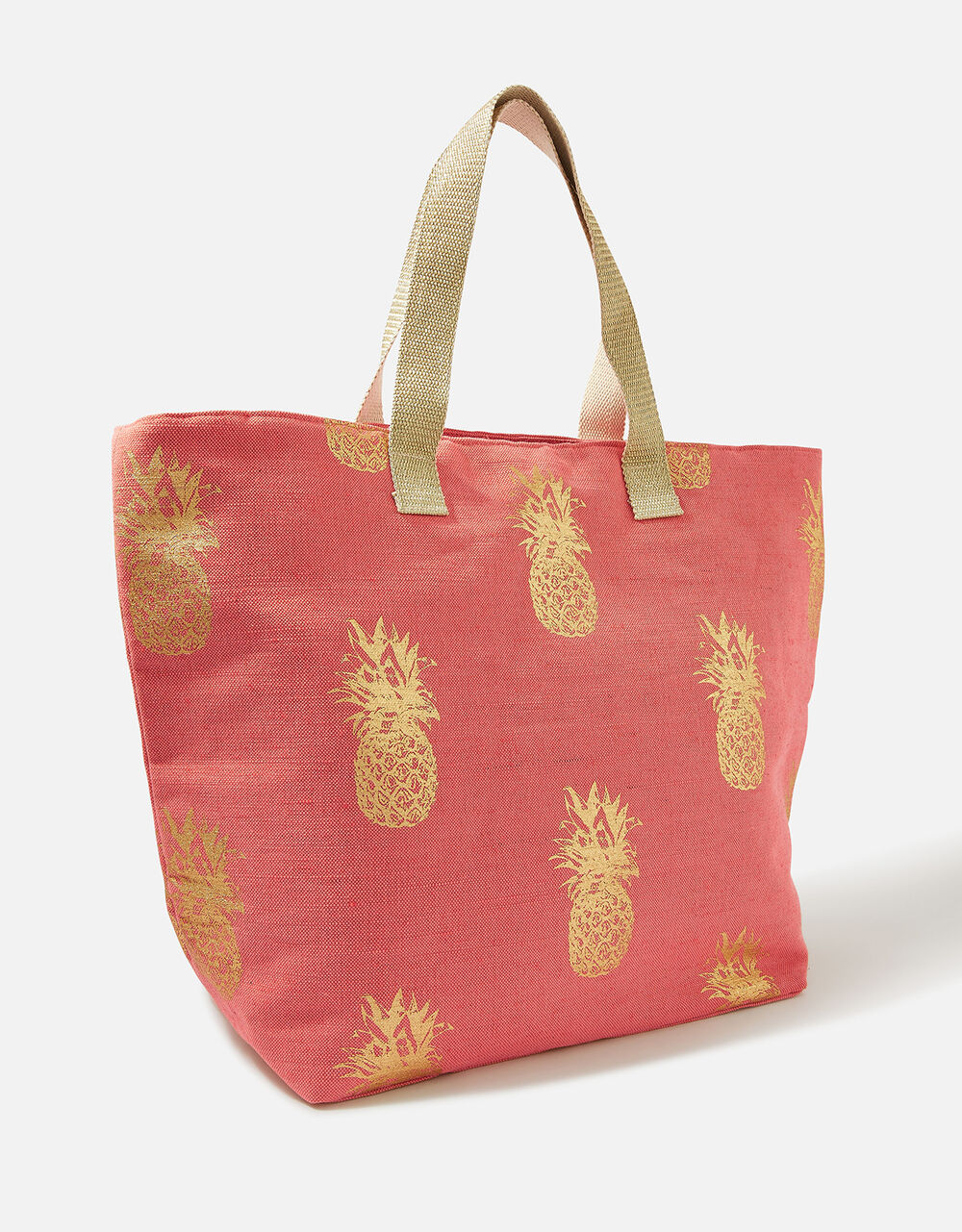 Pineapple Printed Tote Bag - Image 2